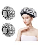 Buy Goiern 2-Piece Hair Heating Caps | Deep Conditioning & Hair Care Tools | Aluminum Film | Ideal for Hair Dye & Hot Oil Treatments (Black) - Buy Online on GoSupps.com