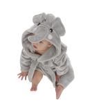 Metzuyan Baby Animals Robe 3D Elephant Design Dressing Gown | Size 18-24 Months - Buy Online on GoSupps.com