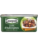 French Confit of eggplant in virgin olive oil Cassegrain-Confit d aubergines a l huile d olive vierge - 375 gr - Buy Online on GoSupps.com