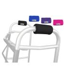 Crutcheze Walker Padded Hand Grip Covers - Made in USA | Moisture-Wicking & Washable | Orthopedic Accessories in Black - Buy Online on GoSupps.com