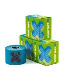 Pack of 3 Rolls - SPORTTAPE Kinesiology Sports Tape - 5m Roll - Blue | Physio & Sports Injury Muscle Tape for Shoulder Knee Ankle Shin Splints Support. Waterproof & Hyopallergenic Kinetic Tape Blue 3 Rolls - Buy Online on GoSupps.com