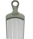 Chicago Comb Model 7 - Carbon Fiber Pick Comb for Long, Thick, Curly & Afro Hair, 6 inches (Black) - Buy Online on GoSupps.com