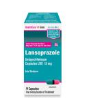 Lansoprazole 15mg 14 Delayed-Release Capsules - Acid Reducer for Frequent Heartburn | HealthCareAisle - Buy Online on GoSupps.com