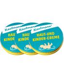 Kaufmann's 3 x 75ml Care Cream for Skin and Children - Made in Germany - Buy Online on GoSupps.com