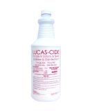 LUCAS-CIDE Salon and Spa Disinfectant Hospital Grade Pink 32 Ounce 32 Fl Oz (Pack of 1) - Buy Online on GoSupps.com