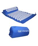 Acupressure Mat for Pain Relief & Relaxation | Set with Nail Mat & Carrying Bag - Blue | Perfect for Men & Women - Buy Online on GoSupps.com