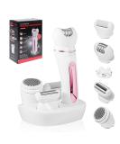 Journeyside 5-in-1 Wireless Epilator for Women | Long-Lasting Hair Removal Lady Shaver & Facial Spa Wet & Dry with LED Light - Buy Online on GoSupps.com