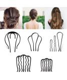 XCSJ 7 PCs Hair Split Cam Metal Combs - Bridal Hairdress Styling Tools & Fashion Accessories for Girls - Buy Online on GoSupps.com