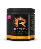 Reflex Nutrition Pre Workout Powder 3000mg Citrulline Malate, 1600mg Beta-Alanine, 125mg Caffeine, B Vitamins & Electrolytes (Fruit Punch) - 300g - Buy Online on GoSupps.com