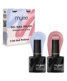 Mylee Gel Nail Polish Duo Colour Set 2x10ml Midsummer's Day UV/LED Soak-Off Nail Art Manicure Pedicure for Professional Salon & Home Use - Long Lasting & Easy to Apply - Buy Online on GoSupps.com