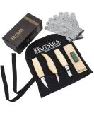 Hutsuls Wood Whittling Kit for Beginners - Razor Sharp Wood Carving Knife Set in Beautifully Designed Gift Box  Whittling Knife for Kids and Adults (8 Pieces) - Buy Online on GoSupps.com