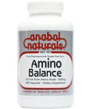 Amino Balance 240 Caps - Complete Amino Energy Supplement | BCAA & EAA - Sports Nutrition & Post Workout Recovery - Buy Online on GoSupps.com