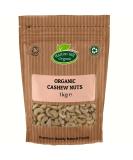 Organic Cashew Nuts 1kg by Hatton Hill Organic - Buy Online on GoSupps.com