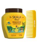 Skala Passion Fruit & Patau Oil Hair Care 1000g - Brazilian Treatment Cream Sulfate & Paraben Free Includes Free Comb - International Shipping Available - Buy Online on GoSupps.com