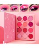 Rosa Eyeshadow Palette - Highly Pigmented Purple & Pink Makeup | Blendable Matte & Shimmer Shades for Women & Girls - Buy Online on GoSupps.com