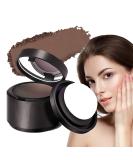 Instant Hairline Powder - Dark Brown Root Touch Up, Sweatproof & Windproof - Long Lasting Root Cover Up Concealer with Mirror and Puff - Portable Natural Solution - Buy Online on GoSupps.com