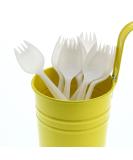 AmerCare Medium Weight White Polypropylene Sporks - Case of 1000 - Buy Online on GoSupps.com