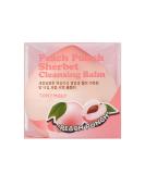 TONYMOLY Peach Punch Sherbet Cleansing Balm 6.1 oz - Gentle Makeup Remover - Buy Online on GoSupps.com