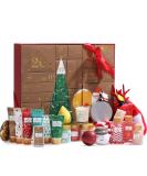 BODY & EARTH 24-Piece Bath Sets Advent Calendar for Women - Multi-scented Spa Gift Set with Hand Lotion, Shower Gel, Soap, Shampoo Bar, Bath Bombs, and Bath Salt - Perfect Christmas Gifts - Buy Online on GoSupps.com