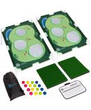 Sidelinx Golf Cornhole Set - Indoor and Outdoor Chipping Practice Game - Buy Online on GoSupps.com