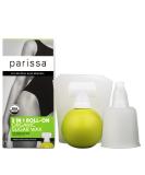 Parissa Organic Roll-On Sugar Wax Kit - 100% Natural, Gentle Formula for Sensitive Skin - At-Home Waxing - Washable - 1 Count Pack - Buy Online on GoSupps.com