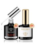 Modelones 2Pcs 15ml No Wipe Gel Top Coat & 4 in 1 Nail Glue Base - Long Lasting Nail Duet Set for Acrylic Nails - Buy Online on GoSupps.com
