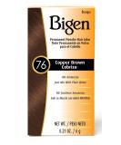 Buy #76 Copper Brown Bigen Permanent Powder - 3 Pack | Long-Lasting Hair Color for International Shipping - Buy Online on GoSupps.com