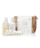 Thymes Goldleaf Perfumed Travel Set | Body Wash Lotion & Hand Cream in Beauty Bag - International Shipping Available - Buy Online on GoSupps.com