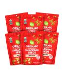 Go Raw Organic Sprouted Chili Lime Snacking Seeds - 4 oz 6 Pack | Keto Kosher Pumpkin & Sunflower Seeds - Buy Online on GoSupps.com