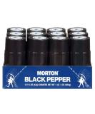 Morton Black Pepper Shakers 1.5oz (Pack of 12) - Premium Seasoning Spice - Buy Online on GoSupps.com