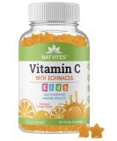 Natvites Kids' Vitamin C with Echinacea Pectin Gummies - 120 Count (Pack of 1) - Buy Online on GoSupps.com