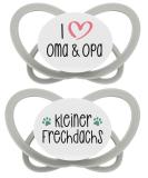 Nip Schnuller My Butterfly Green Special Edition | Eco-Friendly Silicone Pacifier for 0-6 Months | Grandma & Grand Saying - Buy Online on GoSupps.com