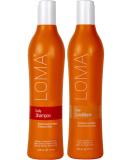 LOMA Daily Shampoo & Conditioner Duo Pack - 12oz Clear Formula - Buy Online on GoSupps.com
