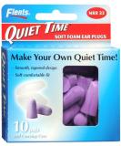 Flents Quiet Time Soft Foam Ear Plugs - 10 Pairs (Pack of 3) | Best Noise Reduction for Sleep & Travel - International Shipping Available - Buy Online on GoSupps.com