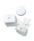Eco-Friendly Sol Teeth Whitening Toothpaste Tablets | Zero Waste Plastic Free Vegan Mint Flavor | Travel-Friendly Glass Jar | 60 Tablet Pack - Buy Online on GoSupps.com