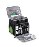 BABEYER Dog Grooming Bag - Pet Tool Kit Organizer Tote - Black - Buy Online on GoSupps.com