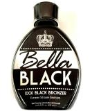 Bella Black 100X Bronzer Tanning Lotion with Silicone Emulsion & Banana Extract - 13.5oz - Buy Online on GoSupps.com