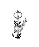 Dopetattoo Poseidon Ocean Waves Temporary Fake Tattoos - 6 Sheets for Men and Women - Buy Online on GoSupps.com