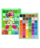 UCANBE Nostalgic Green Eyeshadow Palette - 48 Bold Colors | Highly Pigmented Matte, Shimmer, Glitter Eye Makeup - Buy Online on GoSupps.com