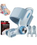 Tech Love Bunion Corrector for Women & Men - Adjustable Big Toe Separator Comfortable Silicone Pad Effective Bunion Splints Gulf Blue - 1PCS - Buy Online on GoSupps.com