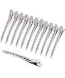 3.5 Inch Duck Bill Hair Clips - 12PCS Metal Alligator Curl Clips for Women & Salon Styling - Buy Online on GoSupps.com