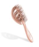 Ninabella Bio Hairbrush - Eco-Friendly Detangler for Curls & Long Hair | Recycled Material - Red Gold - Perfect for Women Men & Children - Buy Online on GoSupps.com