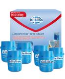 KIISIISO Toilet Bowl Cleaner Tablets - 6 Pack for 6 Months Supply - Automatic Long-Lasting Formula in Bottle - Blue - Buy Online on GoSupps.com