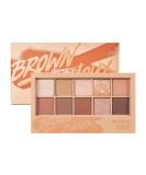 Clio Pro Eye Shadow Palette Matte Shimmer - 002 Brown Choux | Long-lasting  High-pigment Shades - Buy Online on GoSupps.com