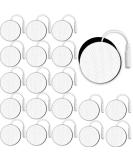 TENS Unit Replacement Pads Tens Unit Pads TENS Pads SM Electrodes Pads 1.4'' 20 Pack Round Reusable Electrodes Compatible With AUVON TENS TENS 7000 HealthmateForever TENS EMS Muscle Stimulator Machine - Buy Online on GoSupps.com