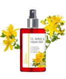 O l na Bio-Johanniskraut Oil - 100% Pure St. John's Wort for Skin Hair & Massage | Promotes Blood Circulation | 100ml - International Shipping Available - Buy Online on GoSupps.com