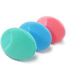 SkinSoother Baby Essential Bundle: Baby Bath Brush, Cradle Cap Brush, Silicone Massage & Exfoliator Scrubbers - Small Size (4PCS) - Buy Online on GoSupps.com