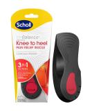 Scholl Orthotic Insoles - Knee to Heel Pain Relief with 3-in-1 Action - Size Small (UK 4.5-6.5) - 1 Pair - Buy Online on GoSupps.com