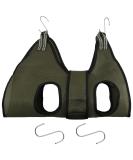 Hoaaigo Pet Care Hammock for Cats & Dogs - Breathable Loop Retention Bag & Care Dishes - XS Army Green - Buy Online on GoSupps.com