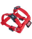 Nobby Classic Red Harness for Dogs - Adjustable Chest 14-20 cm Width 10 mm - Perfect Fit & Comfort - Buy Online on GoSupps.com